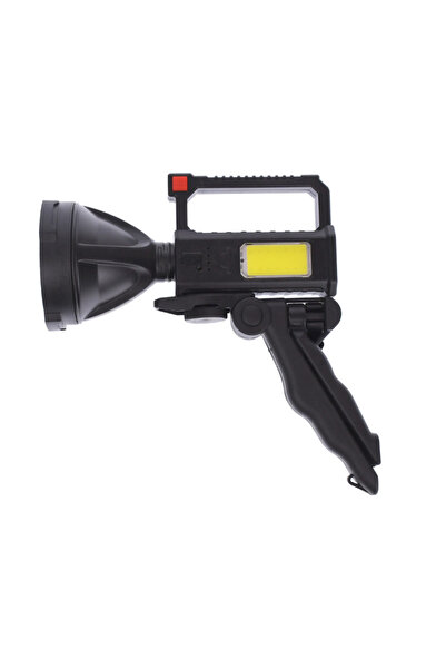 OEM LED flashlight with tripod L-832 rechargeable -USB- POWER- 10W
