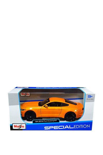 Maisto Ford Mustang 2015 GT 1/24 Turuncu Model Araba