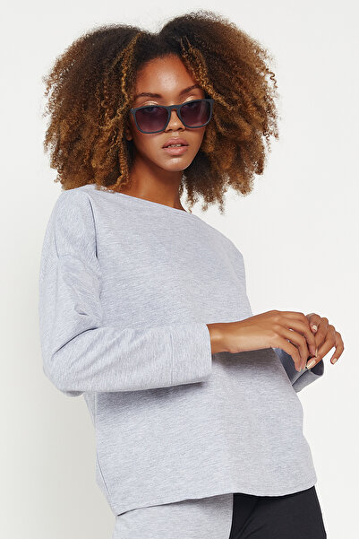 Hopoi Women's Back Strap Detailed Sweatshirt