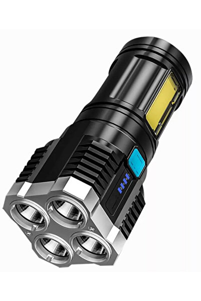 OEM Lanterna de mana L-S03 QUAKE-COB (1 Led lateral + 4 LED-uri Frontale)