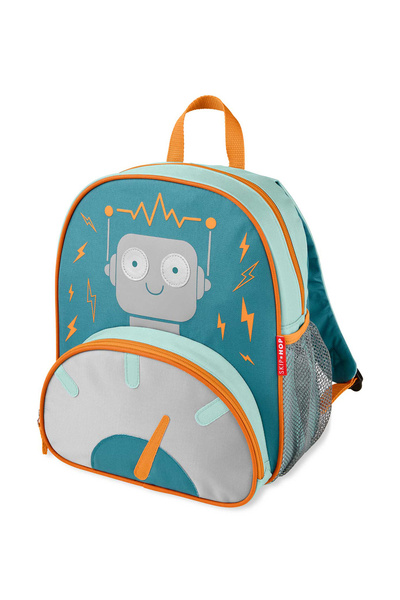 Skip Hop Robot Desenli Unisex Çocuk Sırt Çantası