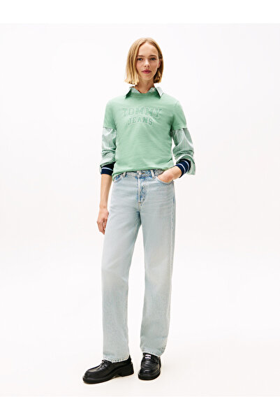 Tommy Hilfiger Kira Mr Slim Str Tab Cbf Di2014 Light Denim Blue Women's Jeans