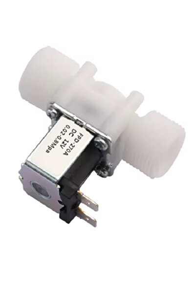 NO BRAND 1/2 İnç 12V DC NC Su Solenoid Valfi – Otomatik Su Akış Kontrol Vanası