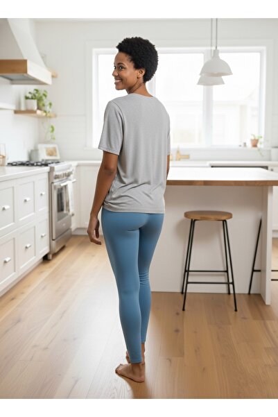 JENİKA Women's Viscose Leggings – Stretchy Comfortable Leggings Suitable for Sports and Everyday Wear