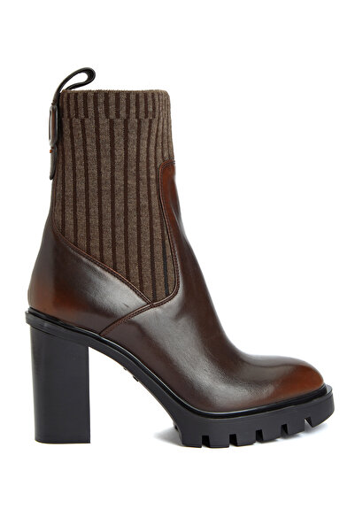 Santoni Alyson Çorap Formlu Kadın Deri Bot