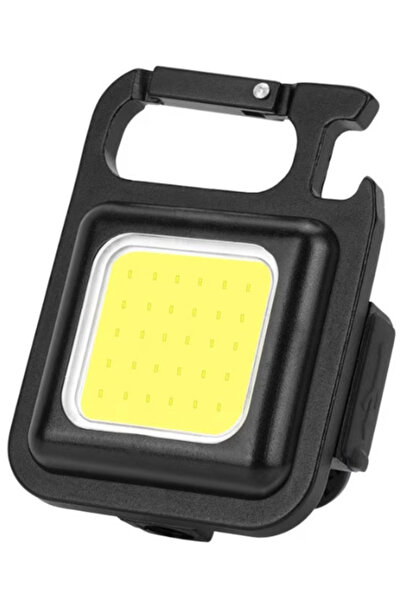 OEM Mini flashlight with beer opener 3 lighting modes Black