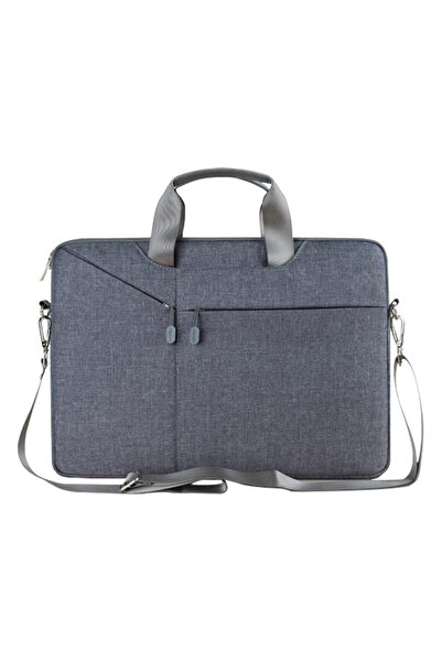 Glassology 14" Premium Laptop Bag – Grey | Lightweight & Professional Design