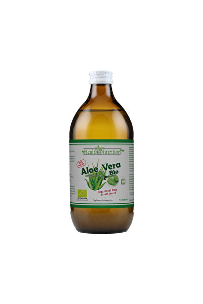 Health Nutrition Aloe Vera BIO - Suc 100% pur, 500 ml