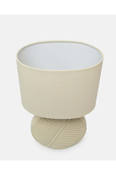 REDTAG Beige Leaf Ceramic Table Lamp