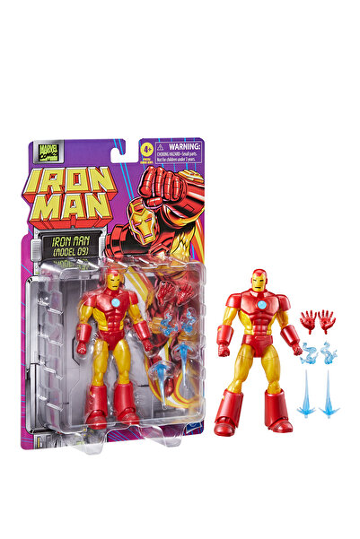 Marvel Legends Iron Man Model 09 Retro Comics Aksiyon Figürü