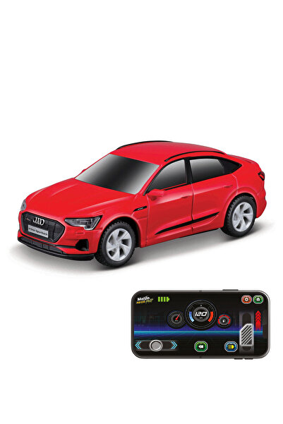Maisto Audi e-tron Sportback 1:41 Kırmızı Metal APP Control Kumandalı Araba 20048