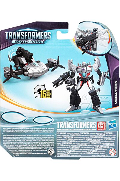 transformers EarthSpark Warrior Class Megatron 12 cm Toy (Ages 6+)