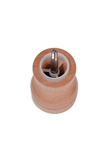 Glios Natural Wooden Salt and Pepper Hand Mill Grinder 2 Pieces 10 cm