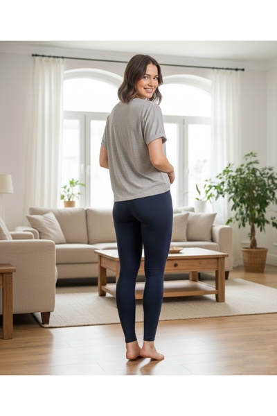 JENİKA Women's Viscose Leggings – Stretchy Comfortable Leggings Suitable for Sports and Everyday Wear