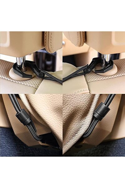 Generic 3-Layer Car Mesh Seat Back Organizer - Mesh Storage Bag (Kids & Pets) - Extendable