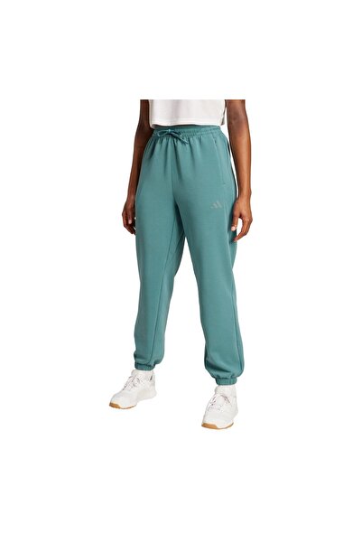 adidas Jx7336-K D4T Knit Pant Women's Sweatpants Turquoise