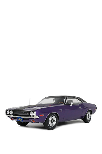 Genel Markalar 1970 Dodge Challenger R/T Plum Crazy 1:12 Mor Model Araba