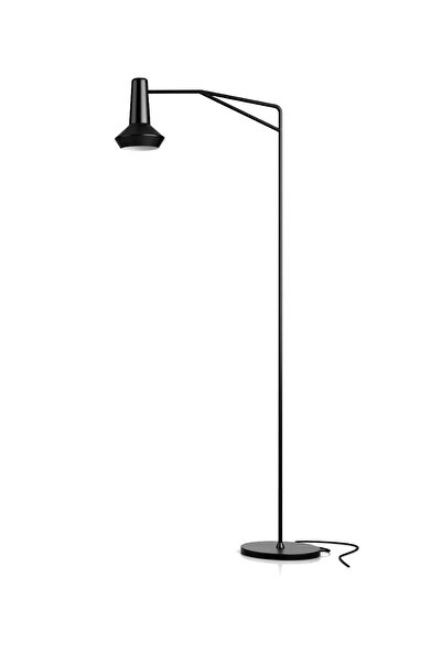 LIGNE ROSET Amis De Jean Black Metal Lambader 32 x 184 cm