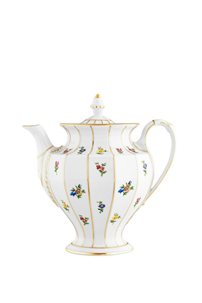 FÜRSTENBERG Grecqe Mille Fleurs Porselen Çaydanlık 1000 ml