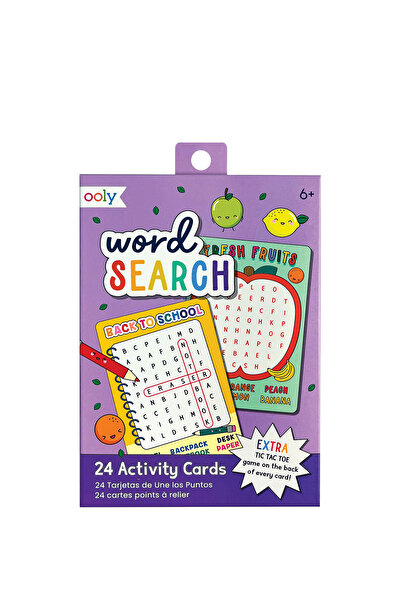 Ooly Word Search Aktivite & Oyun Kartları
