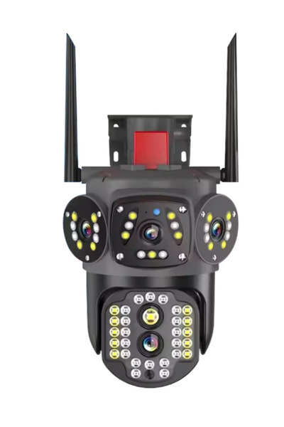 OEM 3 IN 1 M145 Triple 6K Wireless Surveillance Camera