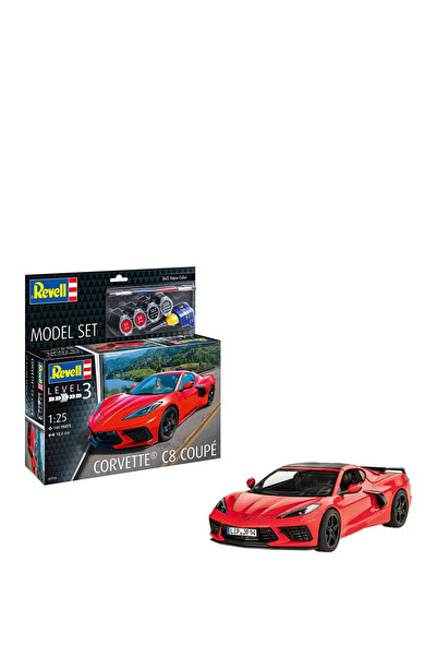 REVELL 1:25 Corvette C8 Coupe Model Araba Maketi