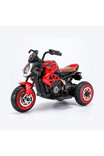 FONIX Comando Kids Electric Cruiser Tricycle, 2 Motors, Bluetooth & LED, 5+ yrs, Red/Black