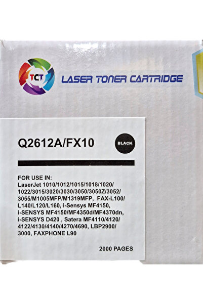 TCT.KSA 12A Black Ink Cartridge