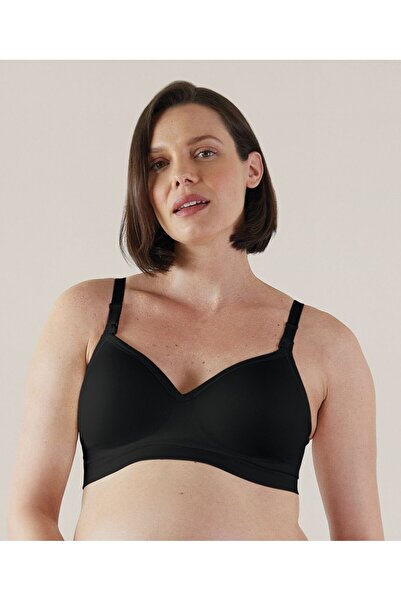 baim X Nursing Seamless Fixed Support Cup Flexible Fabric Nursing Bra