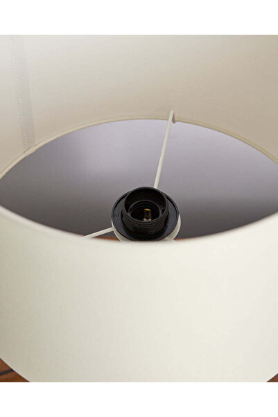 REDTAG Beige Raindrop Mercury Glass Table Lamp