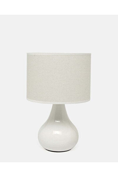 REDTAG White Ceramic Base Table Lamp