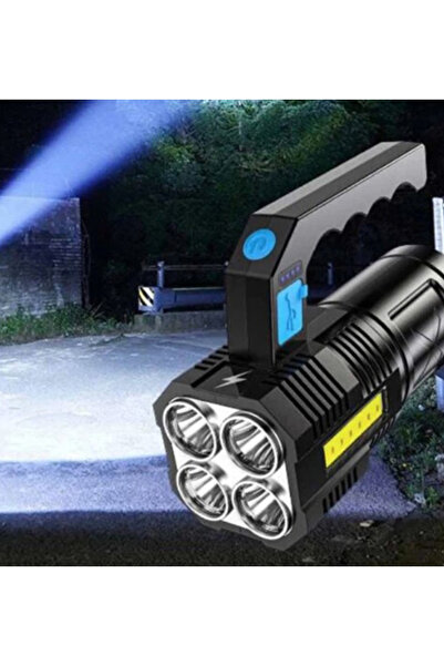 OEM F-907 hand torch with 4 LEDs and side COB