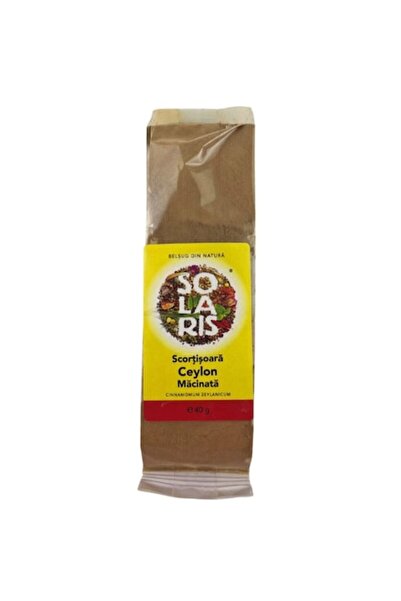 SOLARIS Ceylon Cinnamon 40g – Premium, Delicate Flavor, Superior Quality