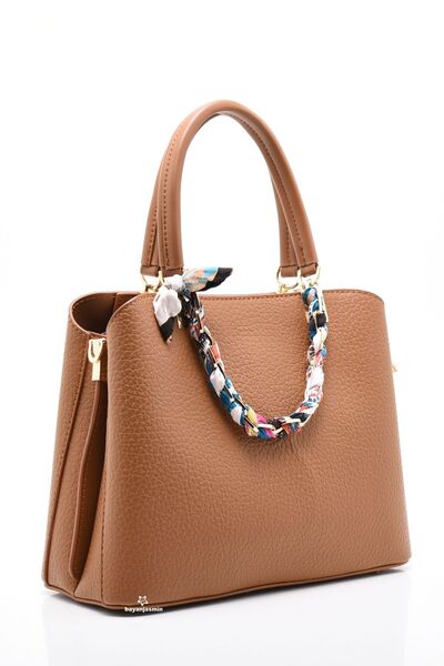 Jasmin Taba Three Compartment Women's Shoulder Bag with Shoulder Strap