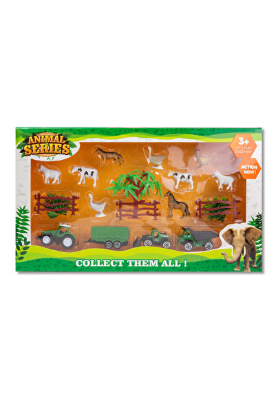 Nurio Children's Farm with Cars and Animals -