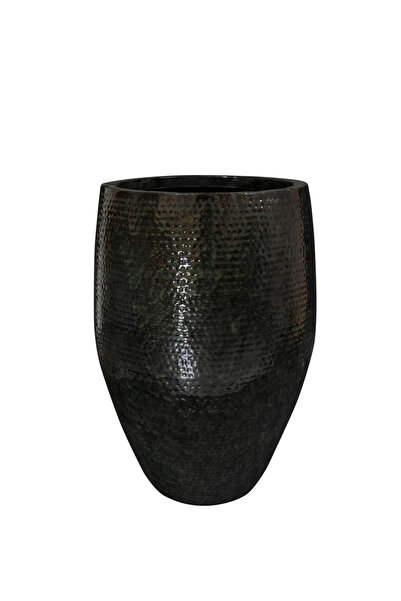 Ter Steege Thom Metal Siyah Saksı 62 cm
