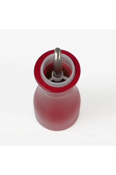 Glios Dark Red Wooden Salt and Pepper Hand Mill Grinder 1 Piece 15 cm