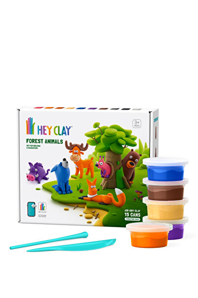 Hey Clay Orman Hayvanları 15'li Hava ile Kuruyan Kil