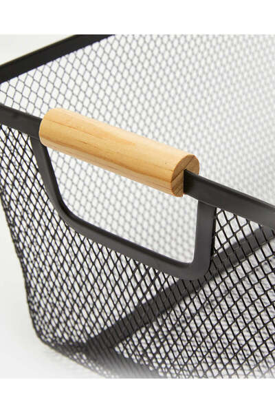 REDTAG Black Rectangle Basket