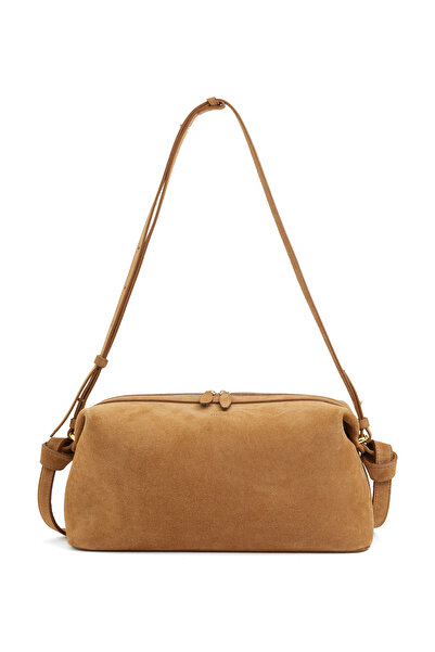 Yuzefi Brioche Taba Kadın Süet Çanta