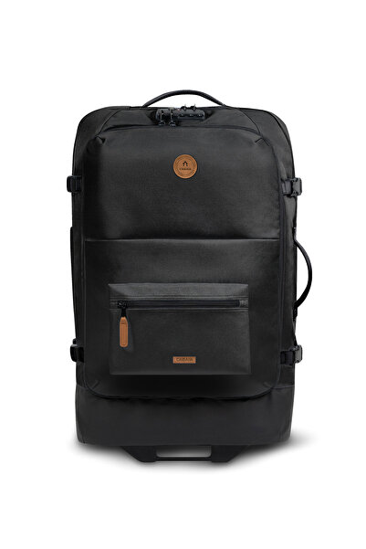 Cabaia Berlin Soft Suitcase Siyah Orta Boy Valiz