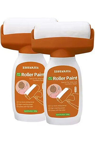 adak Multi-Purpose Wall Repair Roller Brush – 2-in-1 Paint Applicator (Pack o...