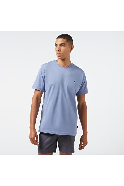 Nautica Men's Blue Standard Fit T-Shirt
