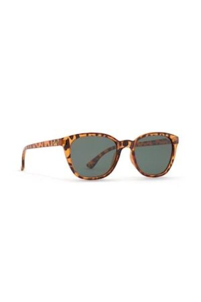 INVU Cat-eye sunglasses 'Basic' animal print, Black/Brown B2924C