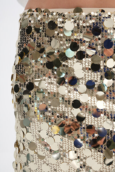 Addax Sequin Mini Skirt E17731