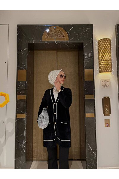 Thebomb Buse Angora Buttoned Cardigan