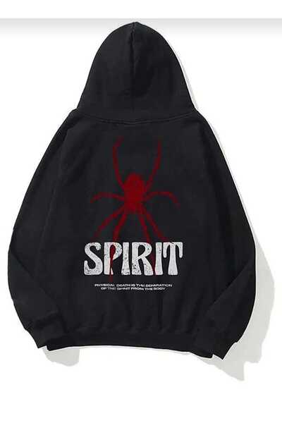 Hunors Sportswear & Company سويت شيرت سبيريت مطبوع موديل للجنسين من القطن بغط...