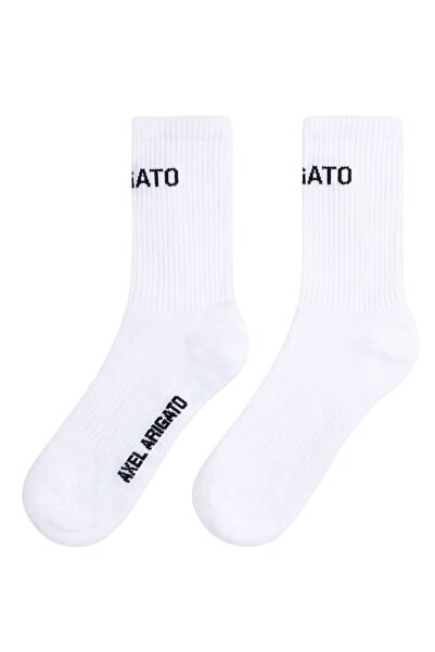 Axel Arigato Beyaz Organik Pamuk Erkek Çorap