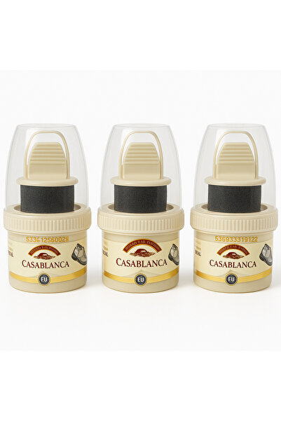 Casablanca Pr Set of 3 - Casablanca Elite Shoe Polish Cream with Precision Ap...