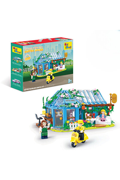 Ogi Mogi Toys مكعبات بناء تعليمية لمقهى، 642 قطعة